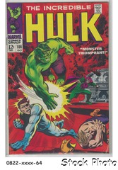 The Incredible Hulk #108 © October 1968, Marvel Comics